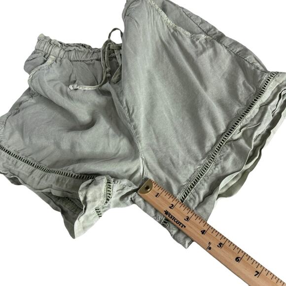 Cloth and Stone Anthropologie Green‎ Tencel Soft Shorts Womens Size XS - Picture 5 of 10